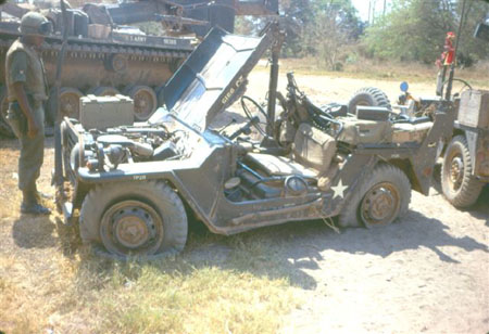 Wrecked Jeep 91